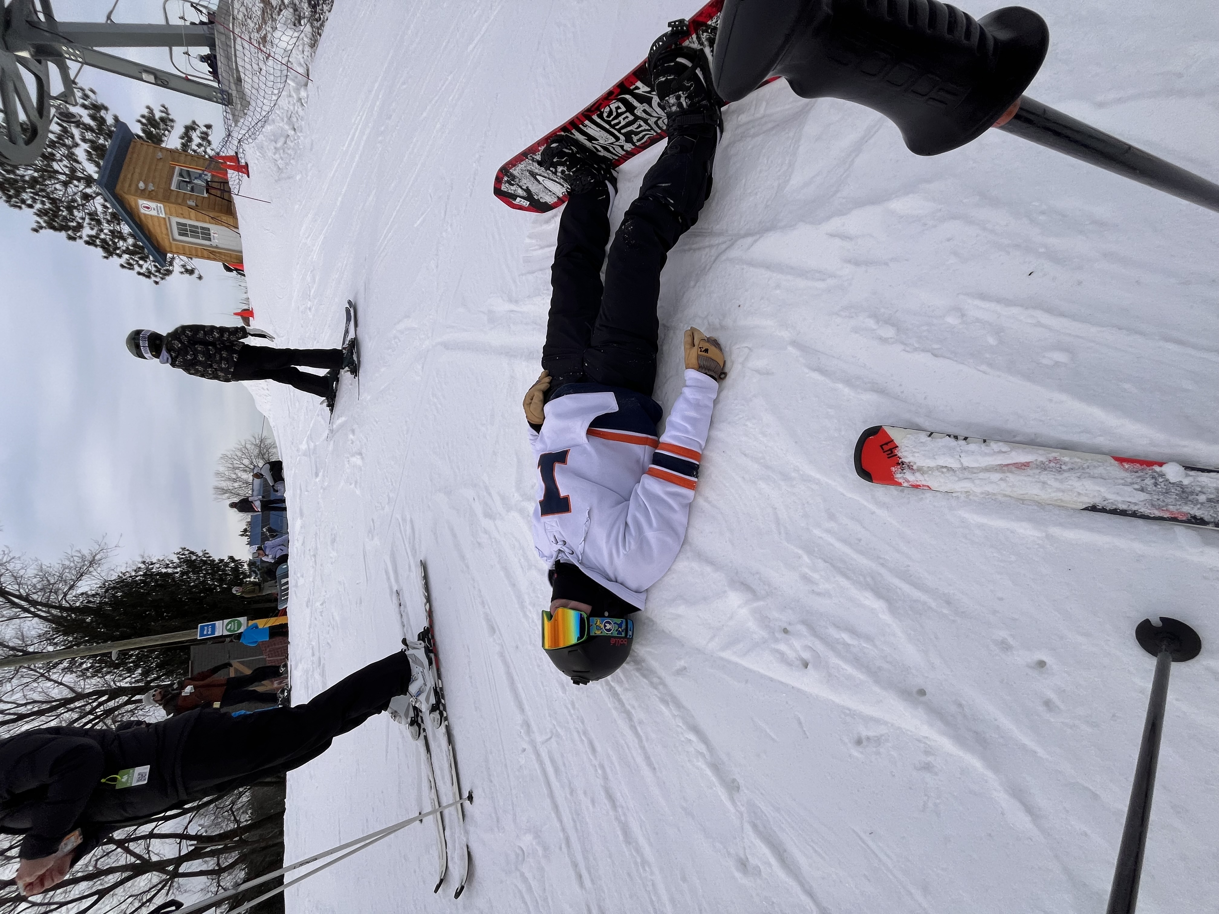 (Me snowboarding)